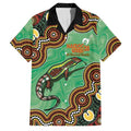 Personalised Australia Goanna NAIDOC Week 2026 Family Matching Mermaid Dress and Hawaiian Shirt 50 Years of Deadly Aboriginal Art