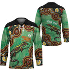 Personalised Australia Goanna NAIDOC Week 2026 Hockey Jersey 50 Years of Deadly Aboriginal Art