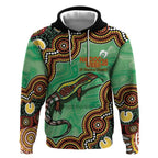 Personalised Australia Goanna NAIDOC Week 2026 Hoodie 50 Years of Deadly Aboriginal Art