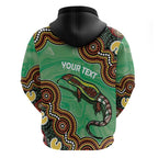 Personalised Australia Goanna NAIDOC Week 2026 Hoodie 50 Years of Deadly Aboriginal Art
