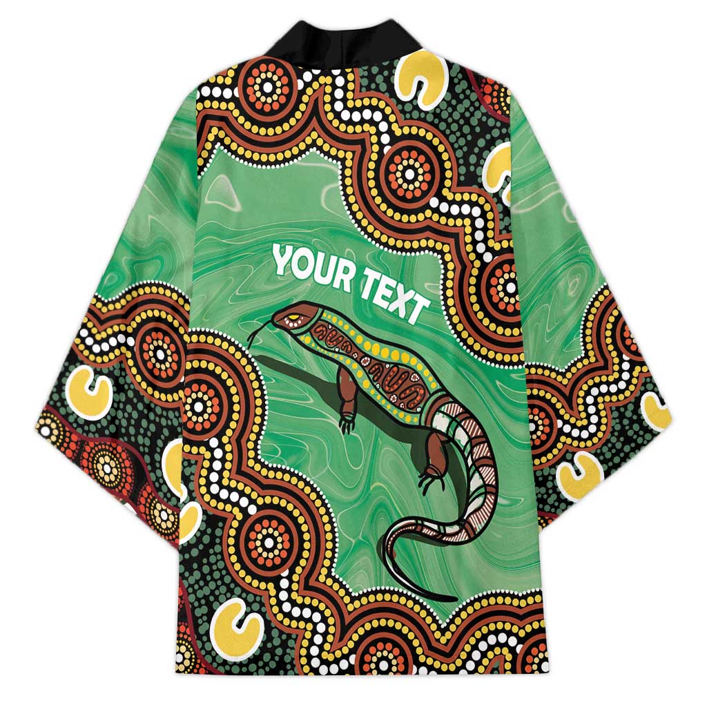 Personalised Australia Goanna NAIDOC Week 2026 Kimono 50 Years of Deadly Aboriginal Art