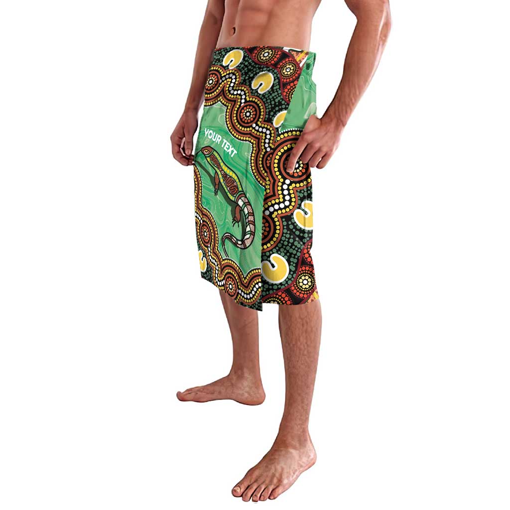 Personalised Australia Goanna NAIDOC Week 2026 Lavalava 50 Years of Deadly Aboriginal Art