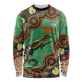 Personalised Australia Goanna NAIDOC Week 2026 Long Sleeve Shirt 50 Years of Deadly Aboriginal Art