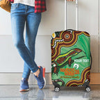 Personalised Australia Goanna NAIDOC Week 2026 Luggage Cover 50 Years of Deadly Aboriginal Art