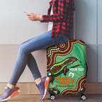 Personalised Australia Goanna NAIDOC Week 2026 Luggage Cover 50 Years of Deadly Aboriginal Art