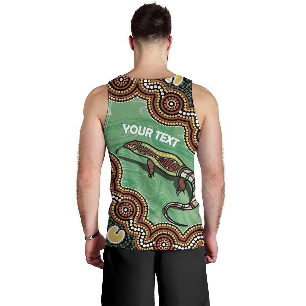 Personalised Australia Goanna NAIDOC Week 2026 Men Tank Top 50 Years of Deadly Aboriginal Art