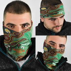 Personalised Australia Goanna NAIDOC Week 2026 Neck Gaiter 50 Years of Deadly Aboriginal Art