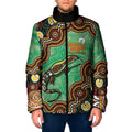 Personalised Australia Goanna NAIDOC Week 2026 Padded Jacket 50 Years of Deadly Aboriginal Art