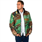 Personalised Australia Goanna NAIDOC Week 2026 Padded Jacket 50 Years of Deadly Aboriginal Art