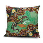 Personalised Australia Goanna NAIDOC Week 2026 Pillow Cover 50 Years of Deadly Aboriginal Art