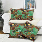 Personalised Australia Goanna NAIDOC Week 2026 Pillow Cover 50 Years of Deadly Aboriginal Art