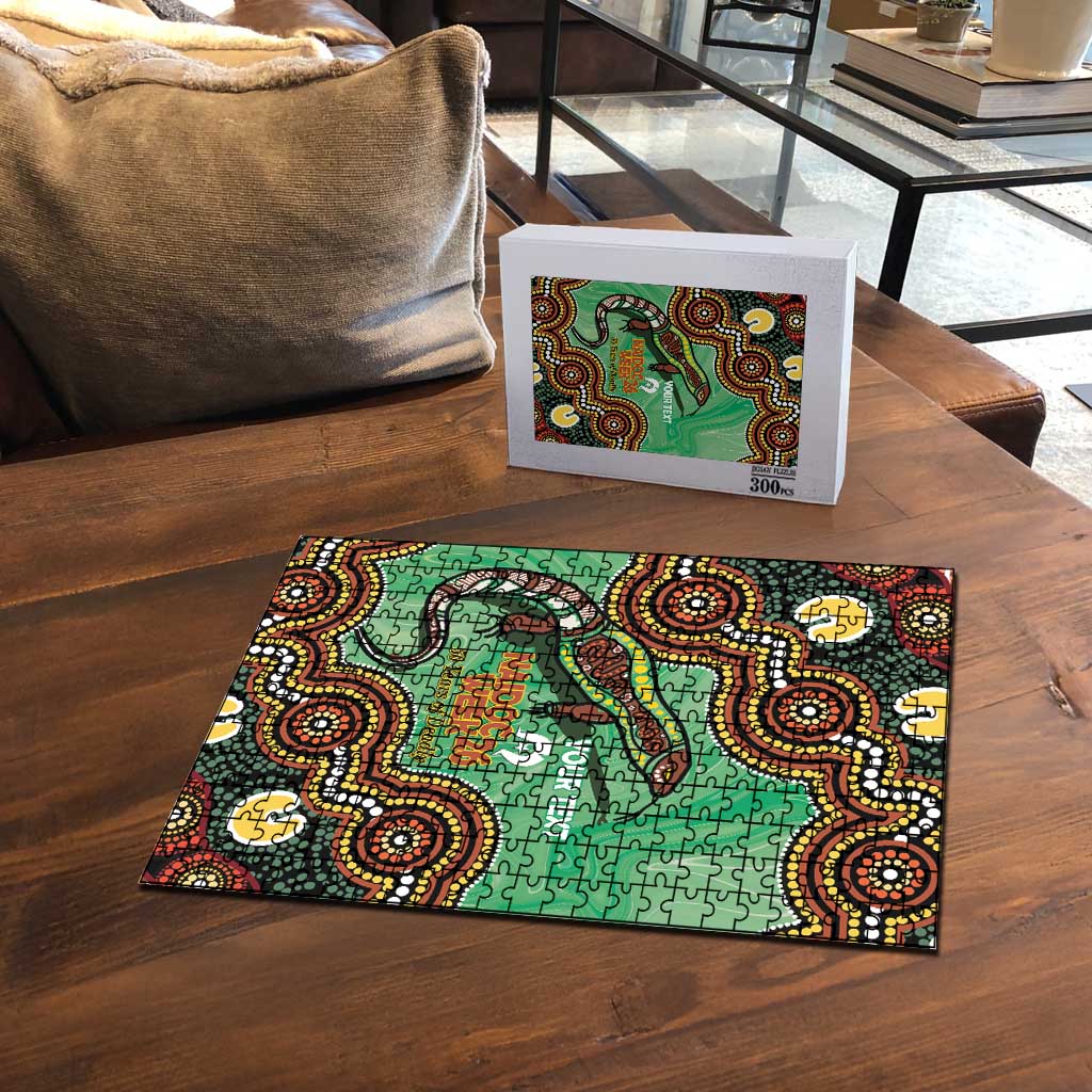 Personalised Australia Goanna NAIDOC Week 2026 Puzzle 50 Years of Deadly Aboriginal Art