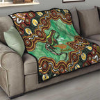 Personalised Australia Goanna NAIDOC Week 2026 Quilt 50 Years of Deadly Aboriginal Art