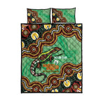 Personalised Australia Goanna NAIDOC Week 2026 Quilt Bed Set 50 Years of Deadly Aboriginal Art