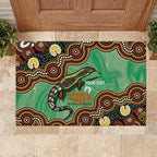 Personalised Australia Goanna NAIDOC Week 2026 Rubber Doormat 50 Years of Deadly Aboriginal Art