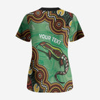 Personalised Australia Goanna NAIDOC Week 2026 Scrub Top 50 Years of Deadly Aboriginal Art