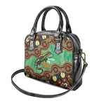 Personalised Australia Goanna NAIDOC Week 2026 Shoulder Handbag 50 Years of Deadly Aboriginal Art