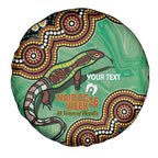 Personalised Australia Goanna NAIDOC Week 2026 Spare Tire Cover 50 Years of Deadly Aboriginal Art
