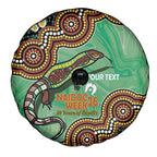 Personalised Australia Goanna NAIDOC Week 2026 Spare Tire Cover 50 Years of Deadly Aboriginal Art