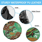 Personalised Australia Goanna NAIDOC Week 2026 Spare Tire Cover 50 Years of Deadly Aboriginal Art