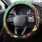 Australia Goanna NAIDOC Week 2026 Steering Wheel Cover 50 Years of Deadly Aboriginal Art