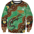 Personalised Australia Goanna NAIDOC Week 2026 Sweatshirt 50 Years of Deadly Aboriginal Art