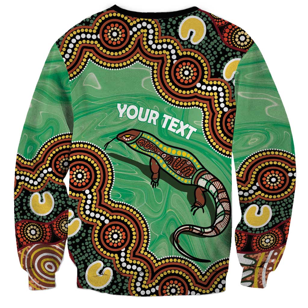 Personalised Australia Goanna NAIDOC Week 2026 Sweatshirt 50 Years of Deadly Aboriginal Art