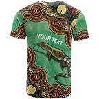 Personalised Australia Goanna NAIDOC Week 2026 T Shirt 50 Years of Deadly Aboriginal Art
