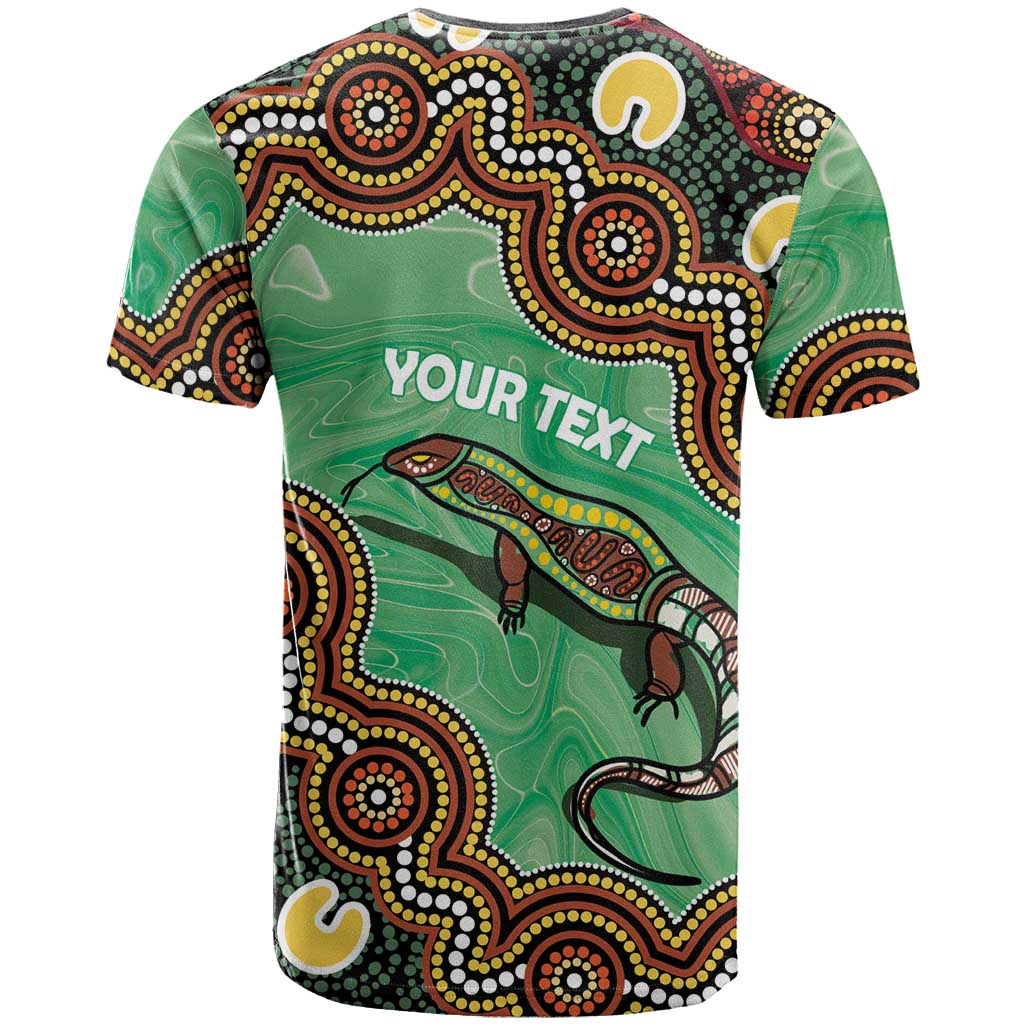 Personalised Australia Goanna NAIDOC Week 2026 T Shirt 50 Years of Deadly Aboriginal Art