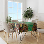 Personalised Australia Goanna NAIDOC Week 2026 Tablecloth 50 Years of Deadly Aboriginal Art