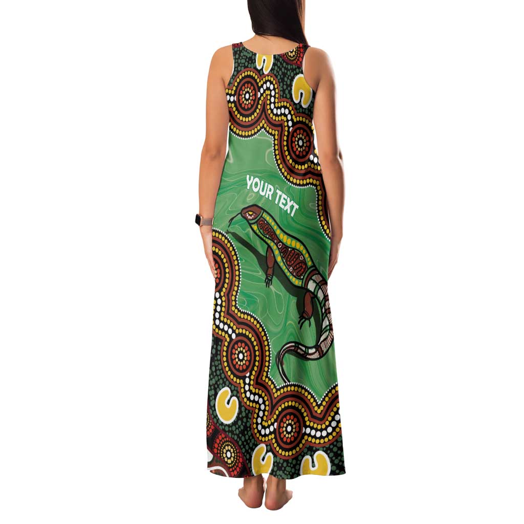 Personalised Australia Goanna NAIDOC Week 2026 Tank Maxi Dress 50 Years of Deadly Aboriginal Art