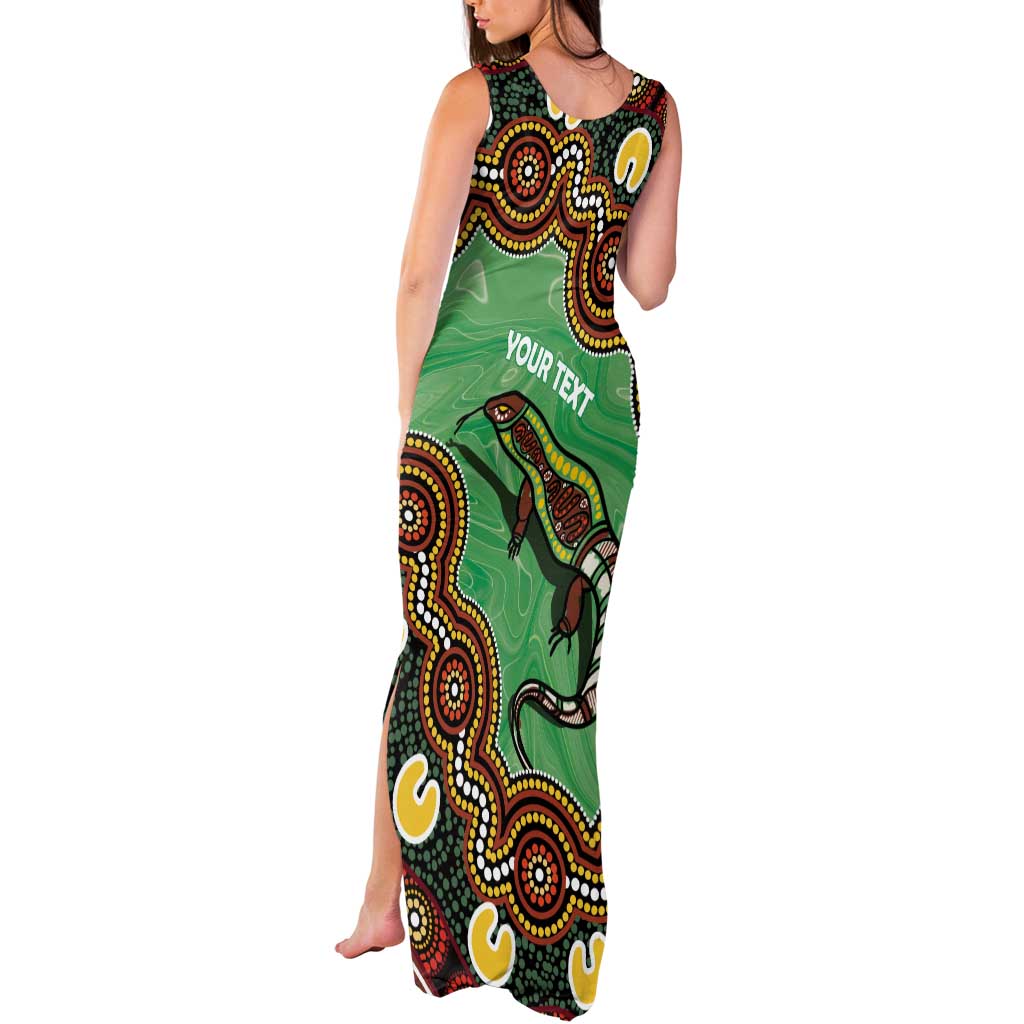 Personalised Australia Goanna NAIDOC Week 2026 Tank Maxi Dress 50 Years of Deadly Aboriginal Art