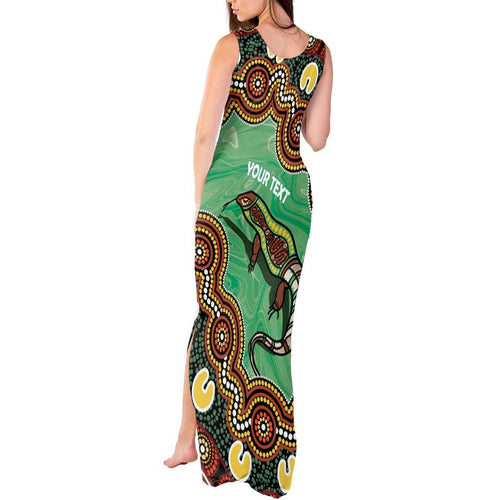 Personalised Australia Goanna NAIDOC Week 2026 Tank Maxi Dress 50 Years of Deadly Aboriginal Art
