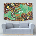 Personalised Australia Goanna NAIDOC Week 2026 Tapestry 50 Years of Deadly Aboriginal Art