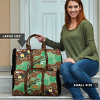 Personalised Australia Goanna NAIDOC Week 2026 Travel Bag 50 Years of Deadly Aboriginal Art