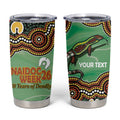 Personalised Australia Goanna NAIDOC Week 2026 Tumbler Cup 50 Years of Deadly Aboriginal Art