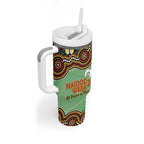 Personalised Australia Goanna NAIDOC Week 2026 Tumbler With Handle 50 Years of Deadly Aboriginal Art