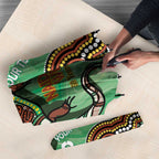 Personalised Australia Goanna NAIDOC Week 2026 Umbrella 50 Years of Deadly Aboriginal Art
