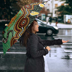 Personalised Australia Goanna NAIDOC Week 2026 Umbrella 50 Years of Deadly Aboriginal Art