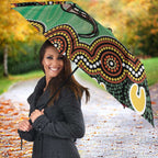 Personalised Australia Goanna NAIDOC Week 2026 Umbrella 50 Years of Deadly Aboriginal Art
