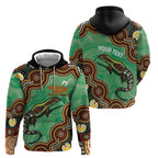 Personalised Australia Goanna NAIDOC Week 2026 Zip Hoodie 50 Years of Deadly Aboriginal Art