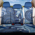 Australia Autism Awareness Back Car Seat Cover 4 April Indigenous Butterfly