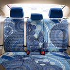 Australia Autism Awareness Back Car Seat Cover 4 April Indigenous Butterfly