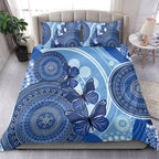 Australia Autism Awareness Bedding Set 4 April Indigenous Butterfly
