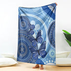 Australia Autism Awareness Blanket 4 April Indigenous Butterfly