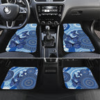 Australia Autism Awareness Car Mats 4 April Indigenous Butterfly