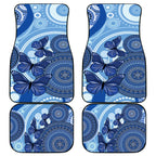 Australia Autism Awareness Car Mats 4 April Indigenous Butterfly