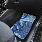 Australia Autism Awareness Car Mats 4 April Indigenous Butterfly