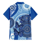 Australia Autism Awareness Family Matching Mermaid Dress and Hawaiian Shirt 4 April Indigenous Butterfly