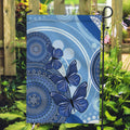 Australia Autism Awareness Garden Flag 4 April Indigenous Butterfly